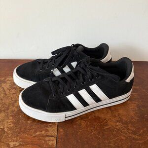 Adidas Black & White Suede Stripe Sneakers | Men’s Size 10